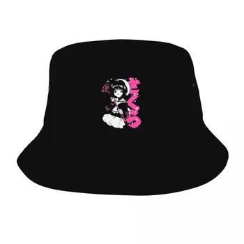 Unikaalne Disain Cardcaptor Sakura Õitsema Kopp Müts Naine Kokkupandav Väljas Kaardi Vangistaja Kalapüük Kübarad Bob Mütsid