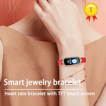 2020 müüa uus naine Nahast Käevõru Smart Watch smart Bänd Nais Füsioloogilisele Tsükkel Südame Löögisagedus, vererõhk Lady smartwatch