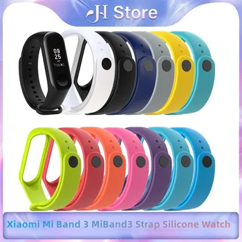 Eest Xiaomi Mi Band 3 MiBand3 Rihm Silikoonist Watch Band Käevõru Randme Rihm Asendamine Nutikas Käevõru Tarvikud Mi Band 3