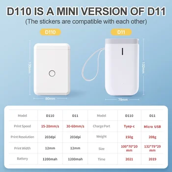 Niimbot D11 D110 D101 Käsi D110 printer, traadita Bluetooth-kaasaskantav silt, kuumustundlikke hind märgistamise masin, nimi kleebis