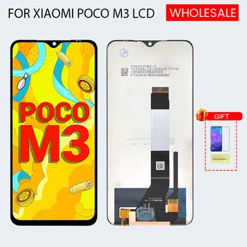 Tasuta Laevanduse Xiaomi Poco M3 LCD Ekraan Touch Digitizer Jaoks Redmi 9T Lcd-Lisa 9 4G Ekraani M2010J19CG paigaldus Raam