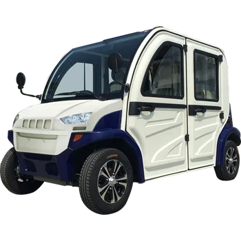 Odav Hind 4 Kohaline Elektripliit Mini Auto täiskasvanutele / 4 Ratast Täielikult Suletud Elektrilised Tööstus-Sõiduki / Elektrilise Auto