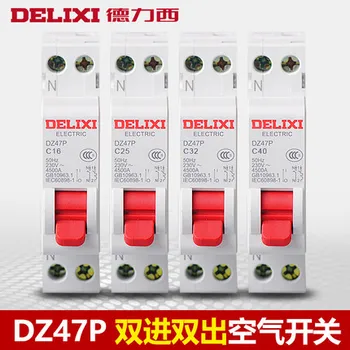 DELIXI 1P+N 2 Rida Õhu Lülita Mini-Circuit Breaker MCB 2 Sätestatud 2