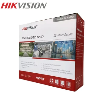 Hikvision DS-7604NXI-1 Pr/4P NVR 4CH 8MP,5MP,2MP IP Kaamera CCTV NVR Toetada EZVIZ ONVIF,PoE,Lüliti