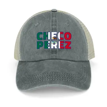Checo Perez Mehhiko Lipp F1 Kauboi Müts Aednik ühise Põllumajanduspoliitika Streetwear Elegantne Naiste ja Meeste Mütsid