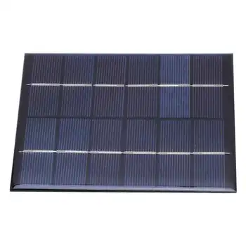Päikesepaneel Akulaadija Suure võimsusega Tõhusust Monokristallilised Räni Veekindel Päikese Laadija 6V 2W