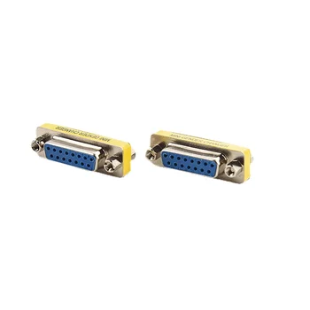 DB15 Isane ja Emane RS232 9 Pin-Solder Wire Serial Port Ühendage Pistikud