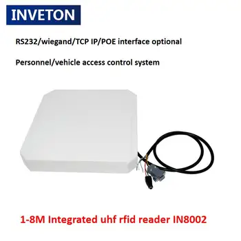 Parkimine Auto Kontrolli Süsteemi TCP-IP-8m Integreeritud RFID Lugeja PR9200 Ümmarguse Antenn UHF-Kaardi märgiselugeja