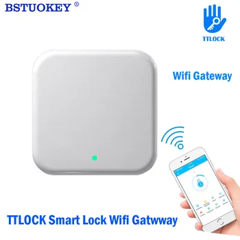 TTLock RAKENDUSE Device Lock G2 Bluetooth WiFi Gateway Converter Kasutatakse Kodus Kaugjuhtimispult Smart Home Süsteem