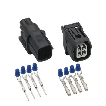 5 Komplekti 4 Pin auto modifitseeritud pistik oxygen sensor socket terminal DJ7042A-1.2-11/21 4P pistik