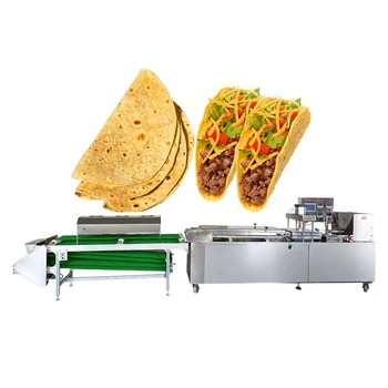 Täielikult Automatiseeritud Tööstuslikud Jahu Maisi-Tortilla Mehhiko Masin Taco Roti Tegija Vajutage Leiba, Teravilja Toote Tortilla Valmistamise Masinad