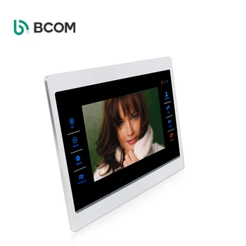 Bcomtech Säästa 20% 2 Traat Video Door Intercom 7 Tolline IR LED, Traadita Video Kaamera Logo trükkimine Veekindel IP65 Video Ukse Telefon