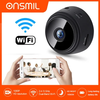 Onsmil A9 Mini Kaamera WiFi Traadita Järelevalve Security Kaitse Serveri Jälgivad Videokaamerad Videokaamerad Smart Home