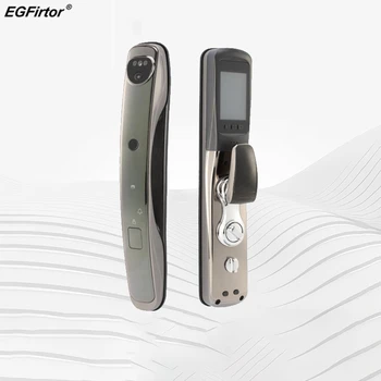 EGFirtor Wifi Smart Parool Ukse Lukk 3D Näo Tunnustamise Sõrmejälgede Elektroonilise kiipkaardi Home Security Smart Digitaalne Lukk