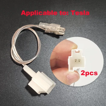 2tk Auto Bass Kõlar Kadudeta Auto Audio Plug Adapter Wire Bracket Tihendi Paigaldamine Juhtmeline Pistik On Kohaldatavad Tesla