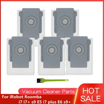 Multi-set Mustuse Kõrvaldamiseks Asendamine Kotid iRobot Roomba i7 i7+ s9 E5 i7 pluss E6 s9+ Puhas Baasi tolmuimeja osad tolmu kotid