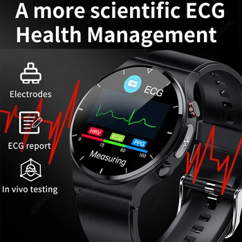 EKG+PPG Tervise Smart Watch 2023 Uus Meeste Südame Löögisagedus, vererõhk, Vere Hapniku Kellad IP68 Veekindel Smartwatch Termomeeter