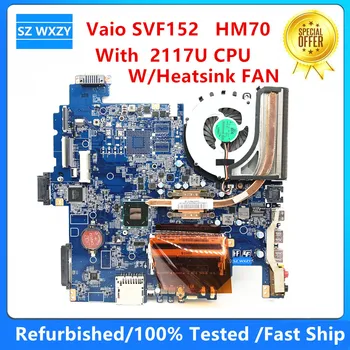 Renoveeritud SONY Vaio SVF152 Sülearvuti Emaplaadi Koos Pentium 2117U CPU DA0HK9MB6D0 A1945023A HM70 DDR3 100% Testitud Kiire Laev