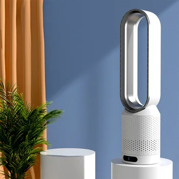 Smart Leafless Puhastamine Ventilaator Õhu Puhastaja Bladeless Fänn 2in1 Ringlevad Füüsilised Tuul Bladeless Fänn