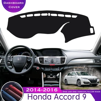 Honda Accord 9 2014-2016 Kaitsva Auto Armatuurlauale Vältida Valguse Pad Vahend Platvorm Laua Kate Nahast Vaip Vaibad 2015