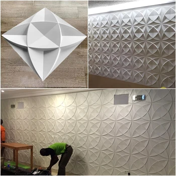 30x30cm 3D-kolmemõõtmeline 3D tile paneel hallituse krohv 3D seina kleebised elutoas tapeet seinamaaling veekindel vannituba köök