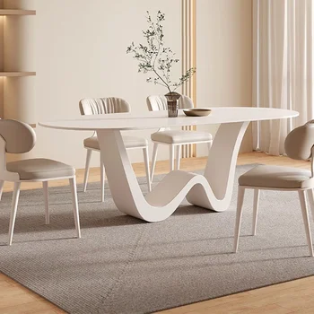 valge lihtne söögilaud söögituba komplekti ruumi hoiustajad köök kunsti põhjamaade tarvikud muebles para el hogar kodu mööbel
