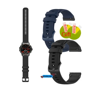 Silikoonist Rihm Jaoks Zeblaze Ares 3 Smart watch Sport Watch Band Käevõru Screen Protector Film