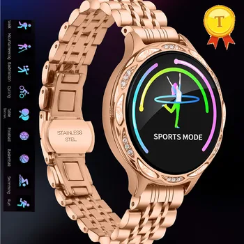 Smart Watch Naiste IP68 spordi Käekell Südame Löögisagedus, vererõhk Bluetooth Käevõru Watch 2020 Lady Vaadata pk KW20 Smartwatch