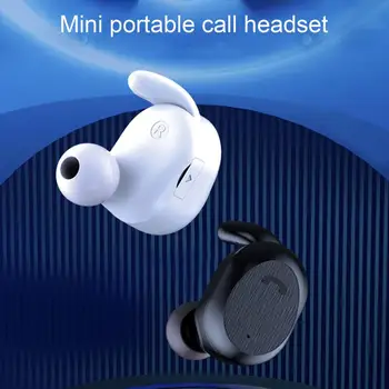 Mini Wireless Kõrvaklapid Veekindel Earbud Peakomplekt Mono-Bass Sport Bluetooth-Ühe Kõrvaklapid
