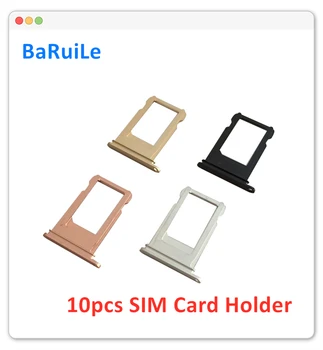 BaRuiLe 10tk SIM-Kaardi Salve iphone 6 6S Plus 7G 7P 8 8Plus X SIM Pesa Adapter Remont, Varuosad