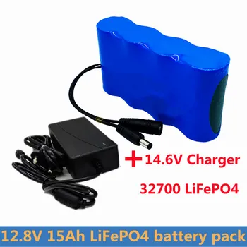 Paquete de batería recargable LiFePO4 de 12V, 20Ah, 32700, 40A integrado, mismo puerto, BMS equilibrado, fuente de alimentación