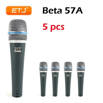 5tk Beta57A Dünaamiline Karaoke Laul Juhtmega Mikrofonid Top Kvaliteet, Kiire Tarne