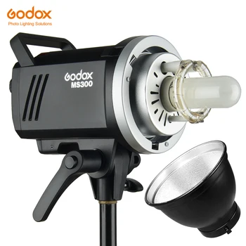 Godox MS200 200W / MS300 300W 2.4 G Sisseehitatud Juhtmevaba Vastuvõtja Kerge, Kompaktne ja Vastupidav Bowen Mount Studio Flash